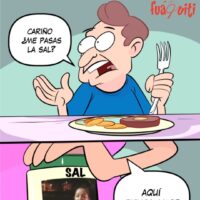 ¡La sal! – Caricatura Fuaquiti, 10 de Marzo, 2021