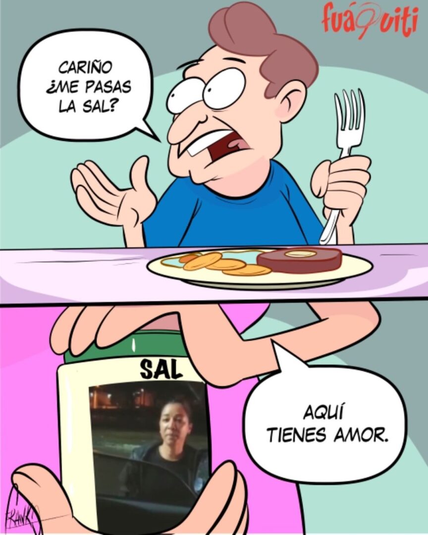 ¡La sal! – Caricatura Fuaquiti, 10 de Marzo, 2021