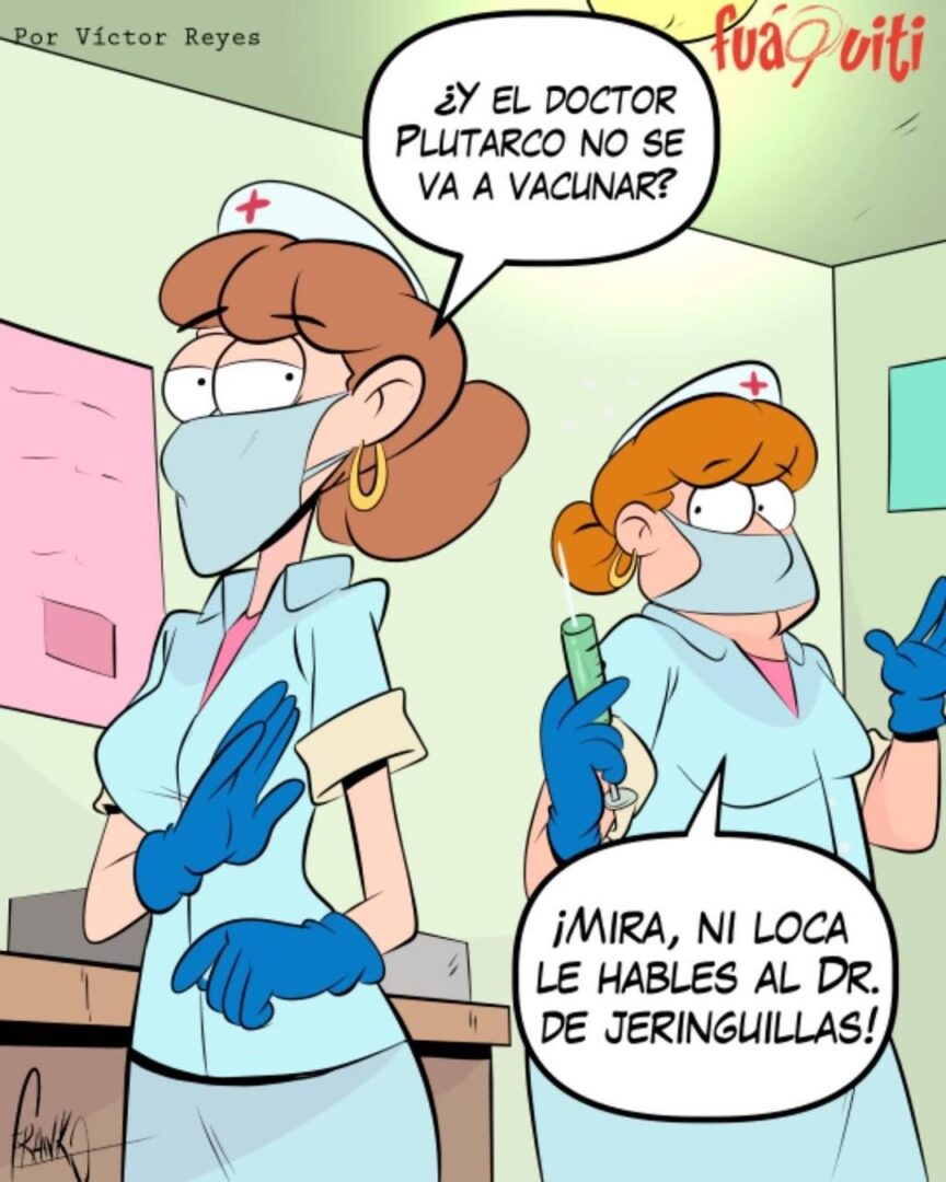 ¡Las jeringuillas! – Caricatura Fuaquiti, 02 de Marzo, 2021