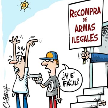 ¡Recompra de armas! – Caricatura Fuaquiti, 24 de Marzo, 2021