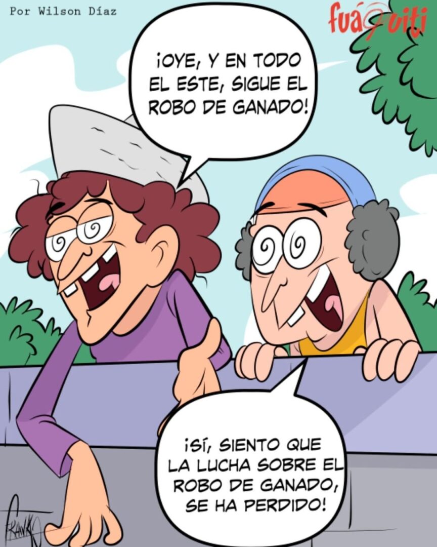 ¡Robo de ganado! – Caricatura Fuaquiti, 24 de Marzo, 2021