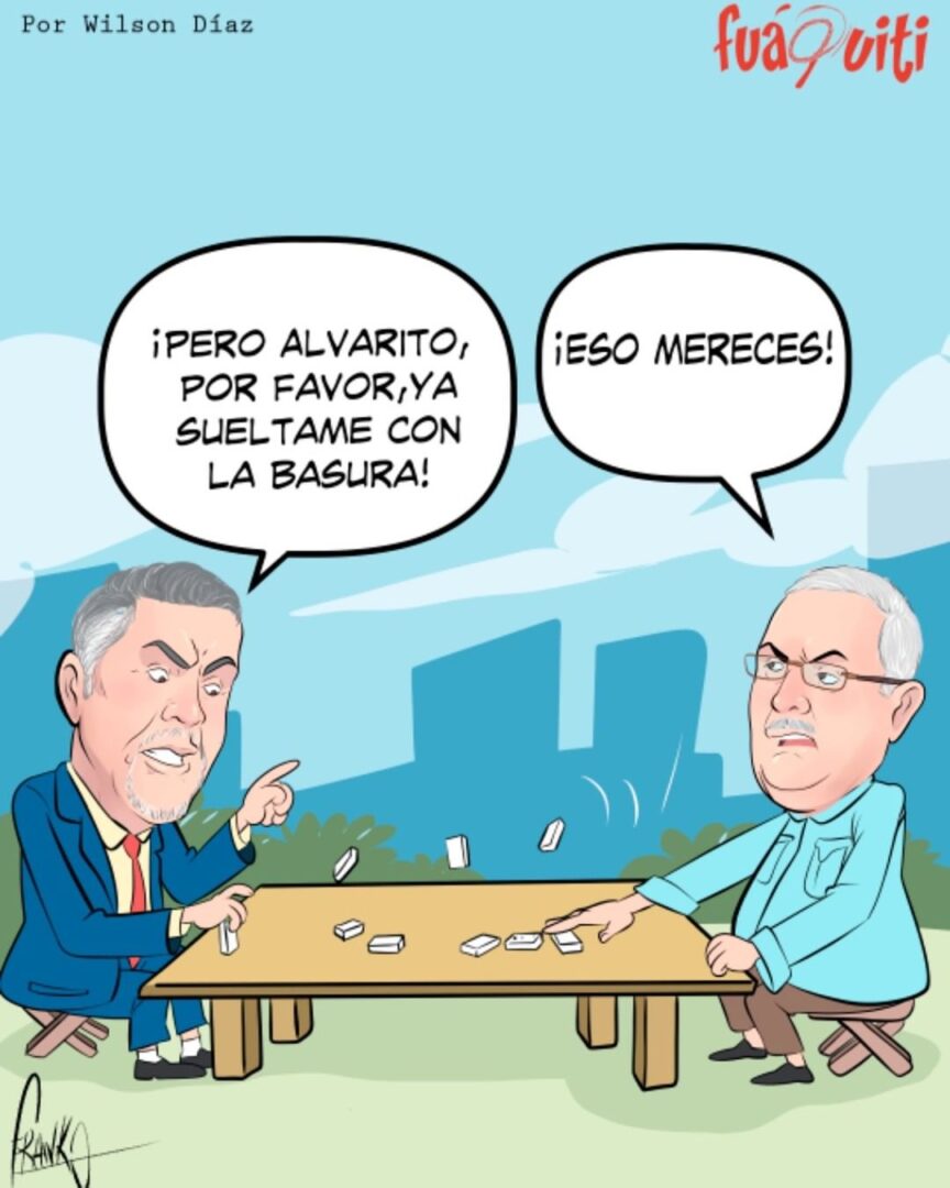 ¡Sueltame con la basura! – Caricatura Fuaquiti, 15 de Marzo, 2021