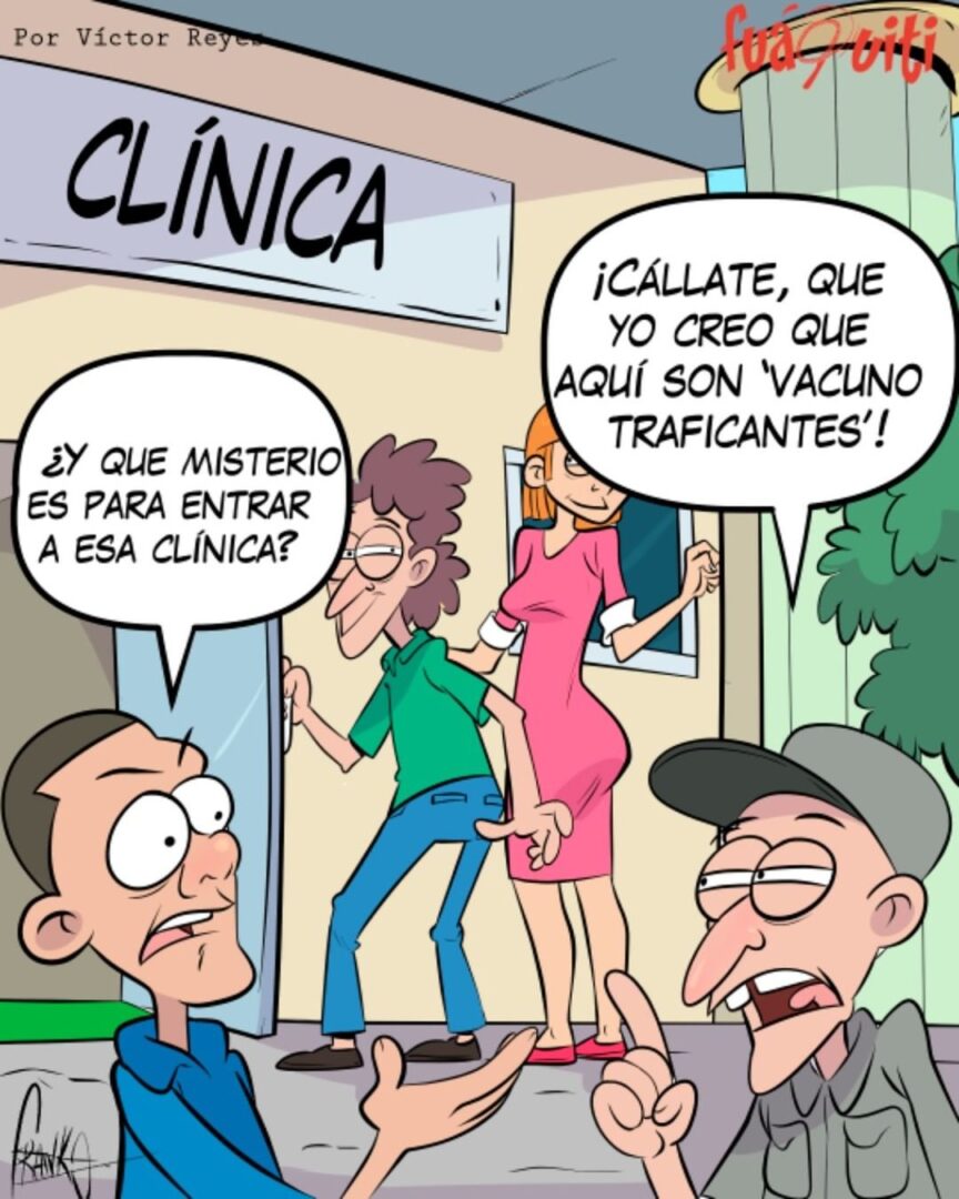 ¡’Vacuno traficantes! Caricatura Fuaquiti, 11 de Marzo, 2021