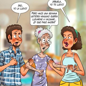 ¡Yo la vacuno abuela! – Caricatura Fuaquiti, 11 de Marzo, 2021
