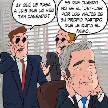 Anímate Luis, siempre con la frente en alto – Caricatura Fuaquiti – 23 de Abril, 2021