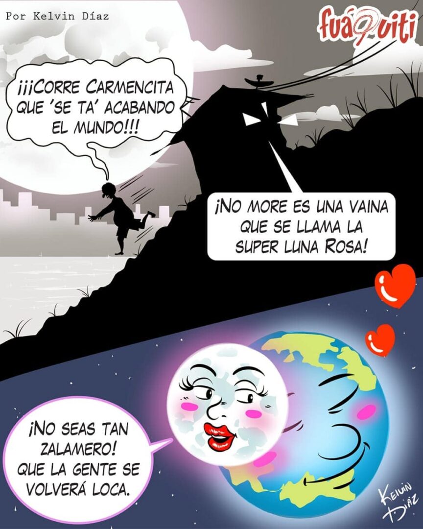 Ay more salió huyendo – Caricatura Fuaquiti – 26 de Abril, 2021