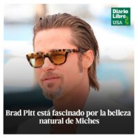 Brad Pitt, Miches, Diario Libre, 12 de Abril, 2021