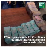 Camión de Envío de Valores, Diario Libre, 11 de Abril, 2021