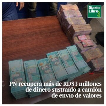 Camión de Envío de Valores, Diario Libre, 11 de Abril, 2021