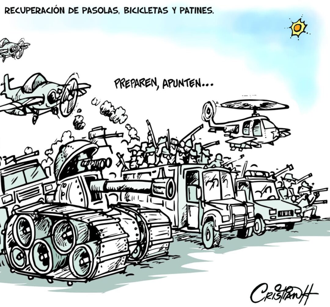 Caricatura Cristian Caricaturas – El Día, 07 de Abril, 2021