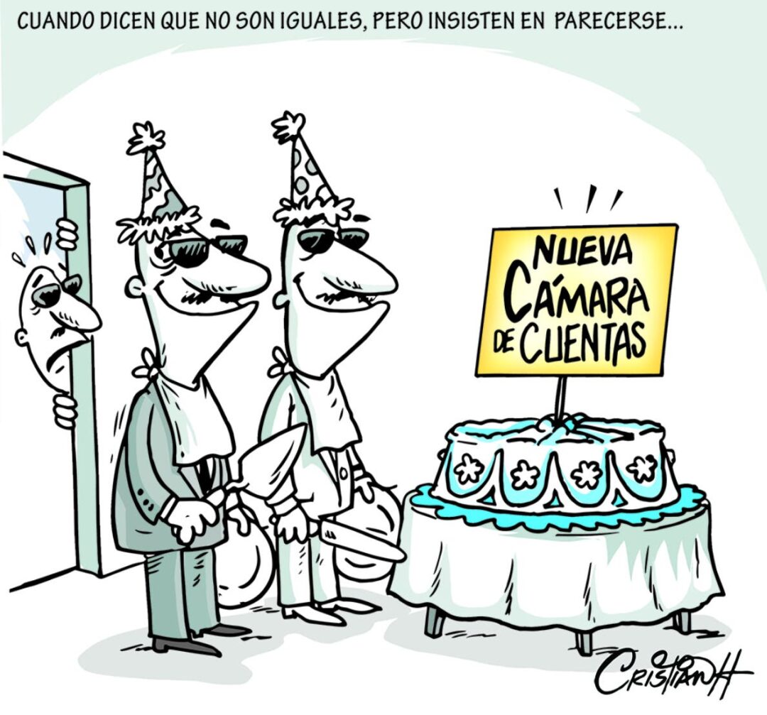 Caricatura Cristian Caricaturas – El Día, 09 de Abril, 2021