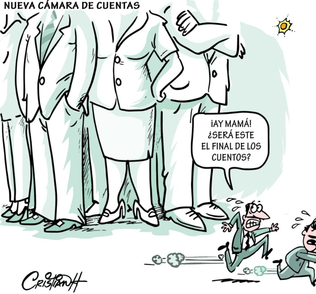 Caricatura Cristian Caricaturas – El Día, 14 de Abril, 2021