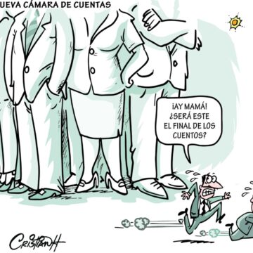 Caricatura Cristian Caricaturas – El Día, 14 de Abril, 2021