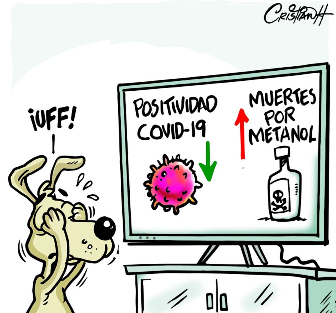 Caricatura Cristian Caricaturas – El Día, 19 de Abril, 2021