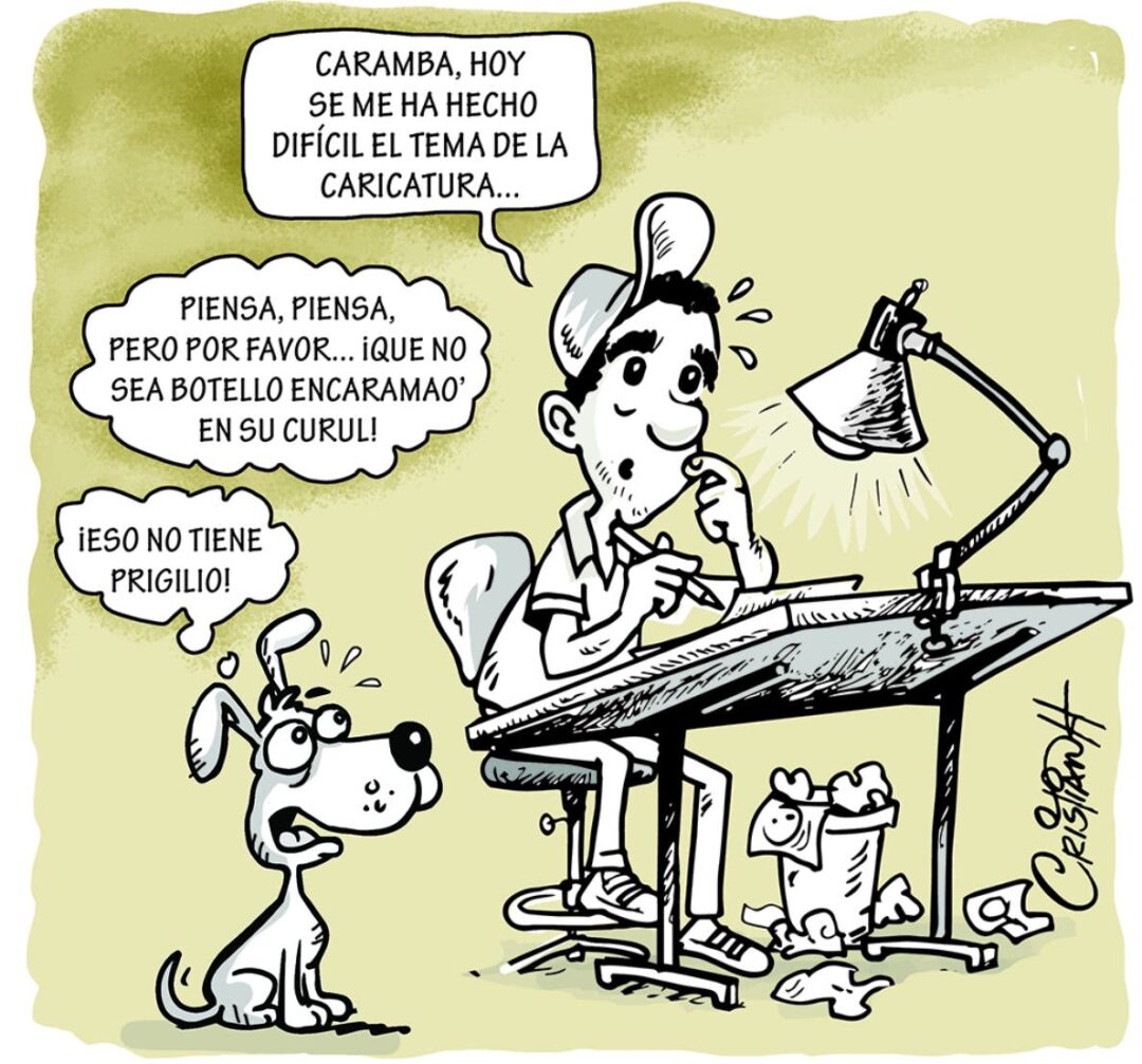 Caricatura Cristian Caricaturas – El Día, 20 de Abril, 2021
