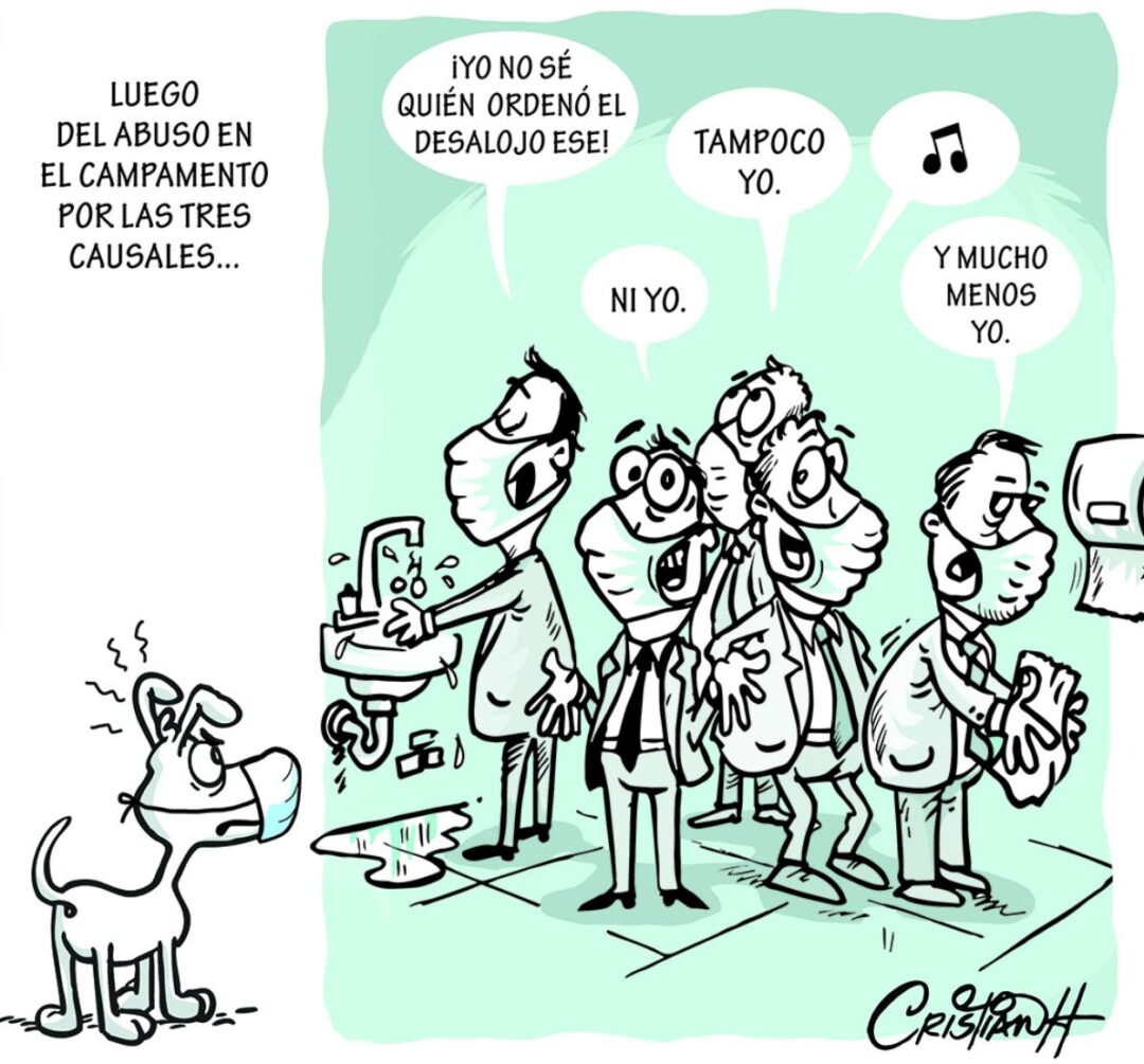 Caricatura Cristian Caricaturas – El Día, 22 de Abril, 2021