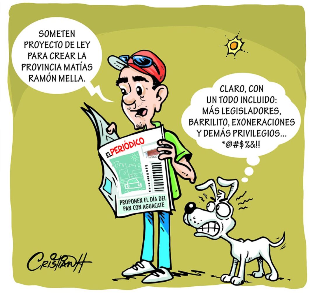 Caricatura Cristian Caricaturas – El Día, 23 de Abril, 2021