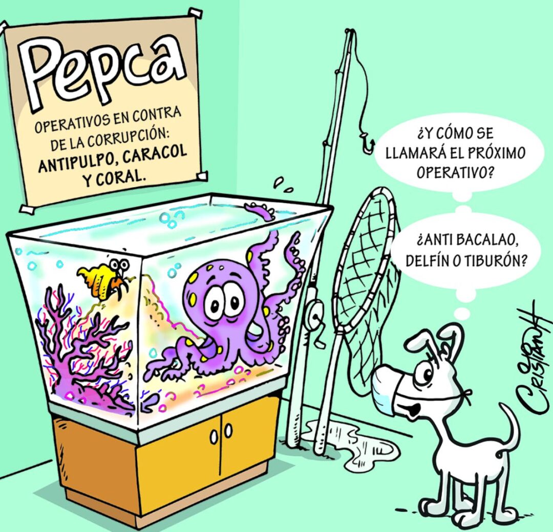 Caricatura Cristian Caricaturas – El Día, 26 de Abril, 2021