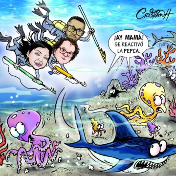 Caricatura Cristian Caricaturas – El Día, 27 de Abril, 2021