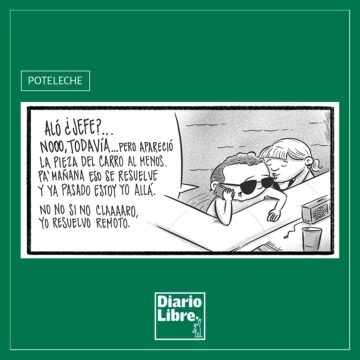 Caricatura Noticiero Poteleche – Diario Libre, 06 de Abril, 2021