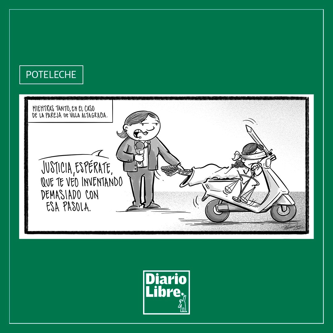 Caricatura Noticiero Poteleche – Diario Libre, 07 de Abril, 2021