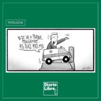 Caricatura Noticiero Poteleche – Diario Libre, 10 de Abril, 2021