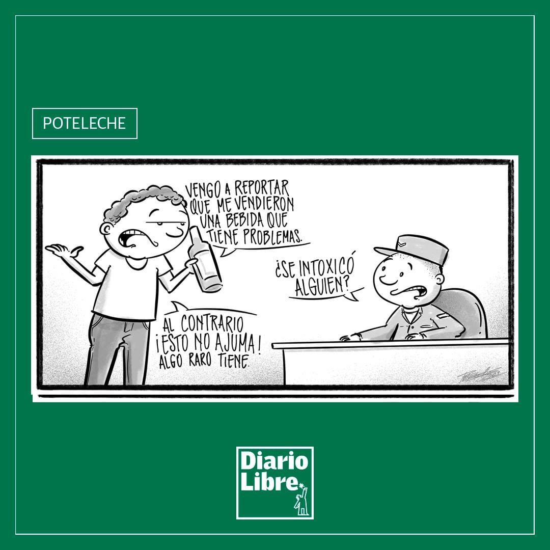 Caricatura Noticiero Poteleche – Diario Libre, 12 de Abril, 2021