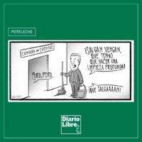 Caricatura Noticiero Poteleche – Diario Libre, 14 de Abril, 2021