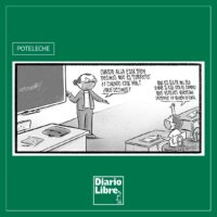 Caricatura Noticiero Poteleche – Diario Libre, 27 de Abril, 2021