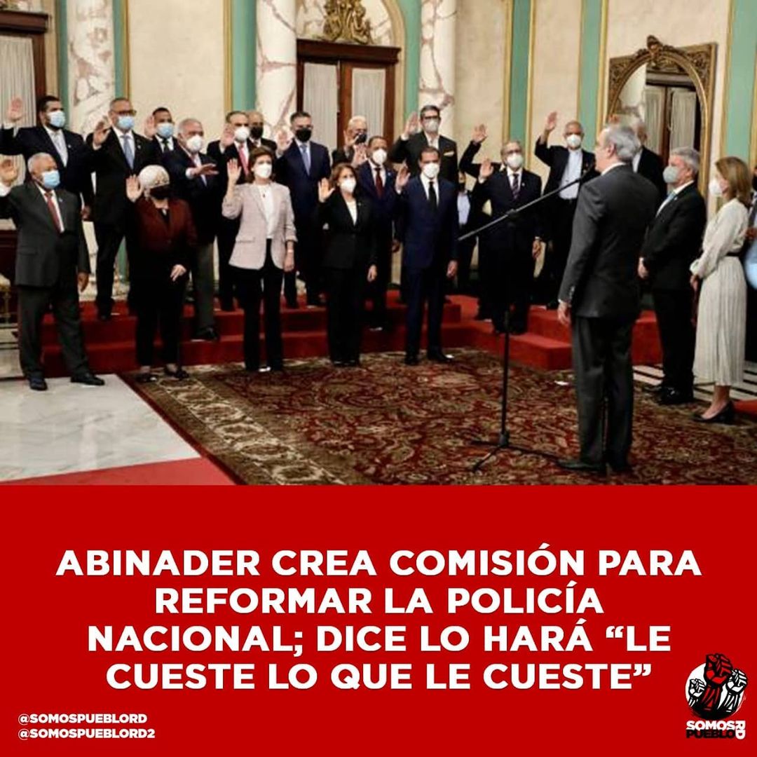 Comisión Policía Nacional, Somos Pueblo, 06 de Abril, 2021