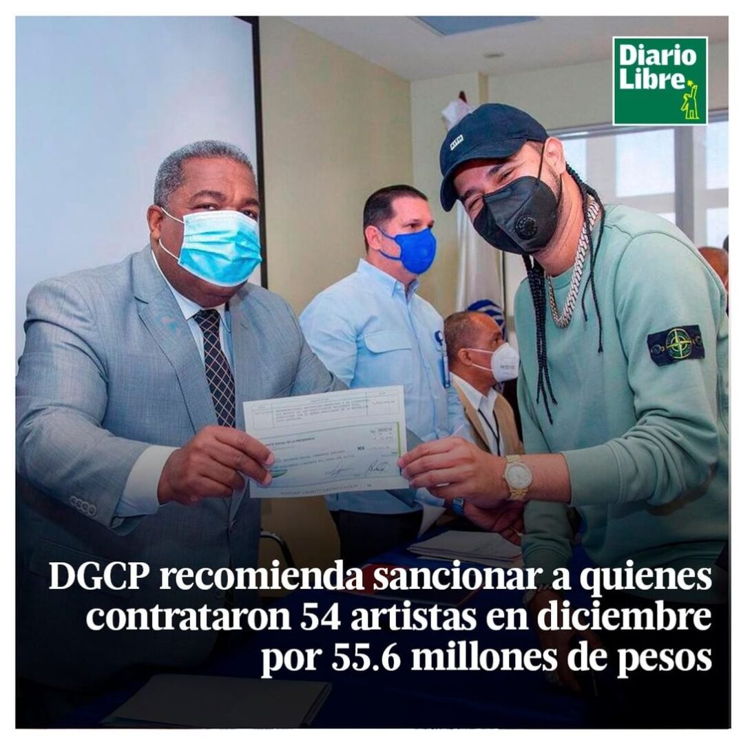DGCP, Diario Libre, 12 de Abril, 2021
