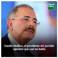 Danilo Medina, Diario Libre, 22 de Abril, 2021