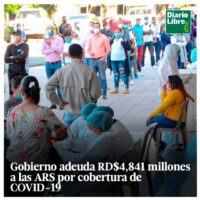 Deuda del Gobierno (ARS), Diario Libre, 27 de Abril, 2021