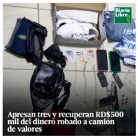 Dinero Robado, Diario Libre, 22 de Abril, 2021