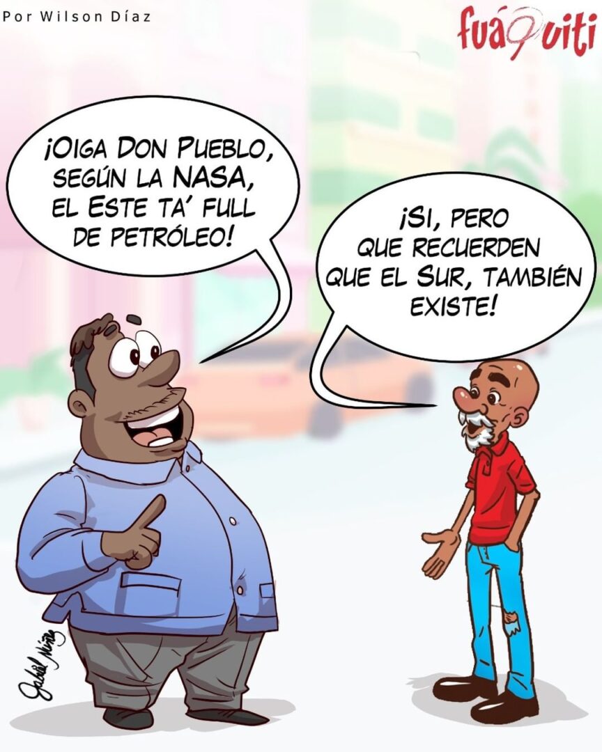 El Este Debería de Compartir un Chin – Caricatura Fuaquiti, 01 de Abril, 2021