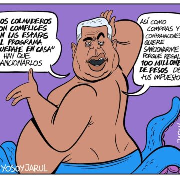 Ete' el sonido de la lata – Caricatura Jarúl – 12 de Abril, 2021