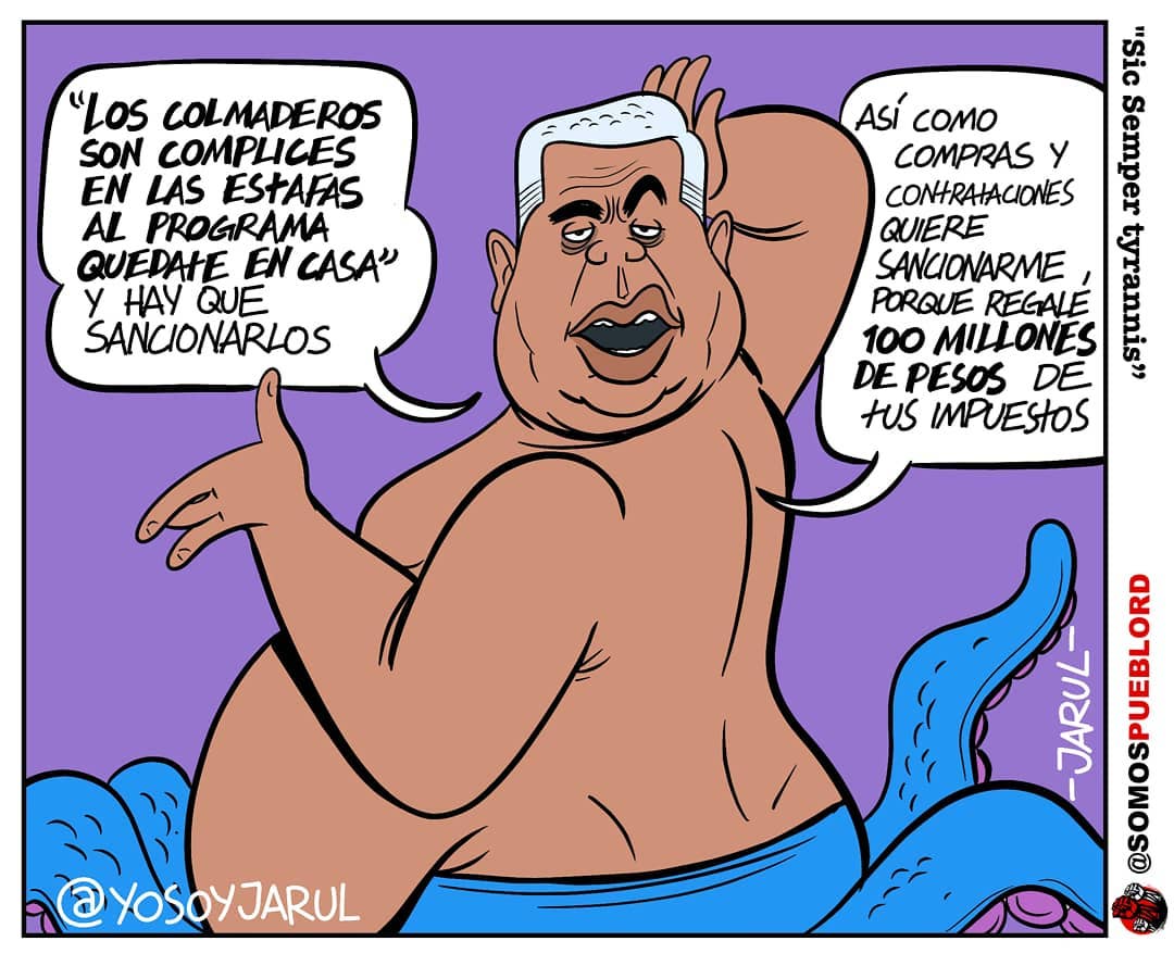 Ete' el sonido de la lata – Caricatura Jarúl – 12 de Abril, 2021