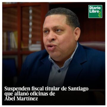 Fiscal Titular Francisco Núñez, Diario Libre, 26 de Abril, 2021