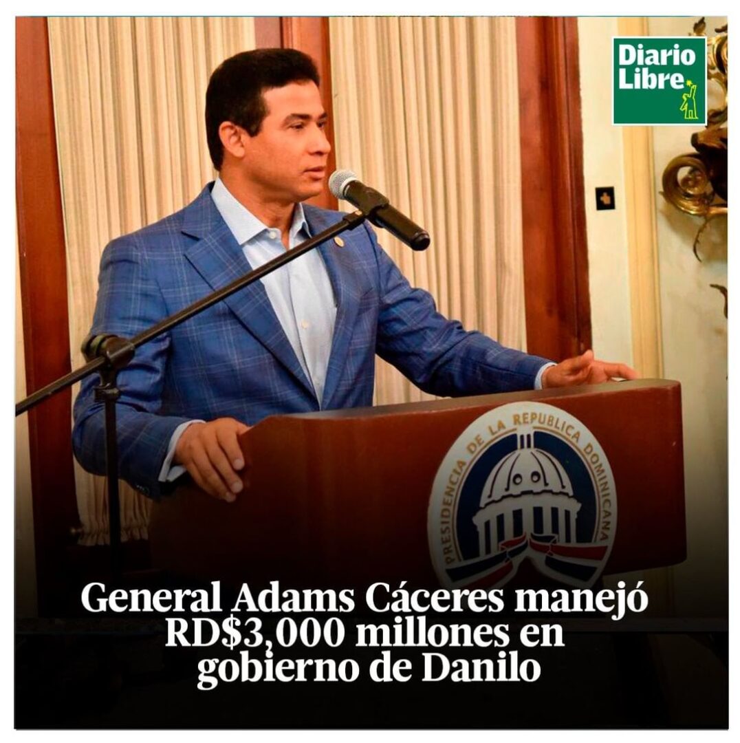 General Adams Cáceres Silvestre, Diario Libre, 26 de Abril, 2021