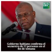 Gobierno Haitiano, Diario Libre, 12 de Abril, 2021