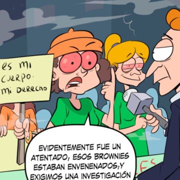 Hay un bobote con esos brownies… – Qué le pusieron – Caricatura Fuaquiti – 20 de Abril, 2021