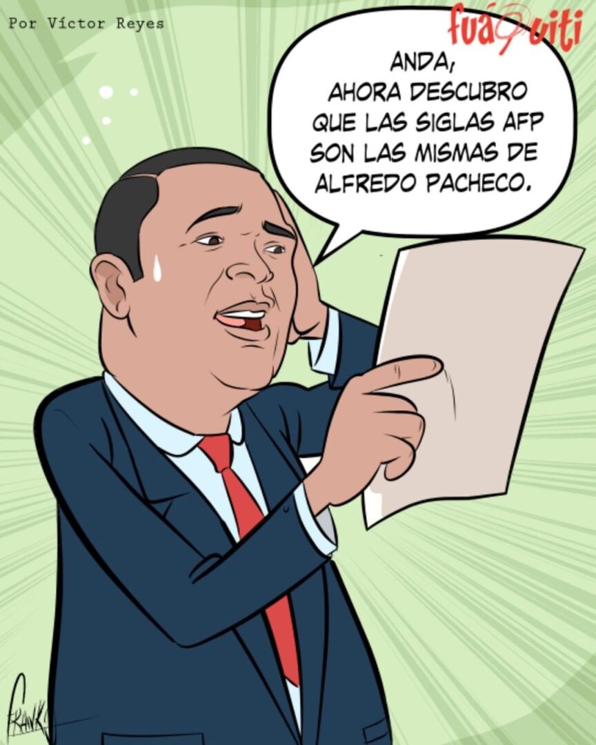 Hay un maco. Alguien que me diga qué lo' que pasa – Caricatura Fuaquiti – 09 de Abril 2021