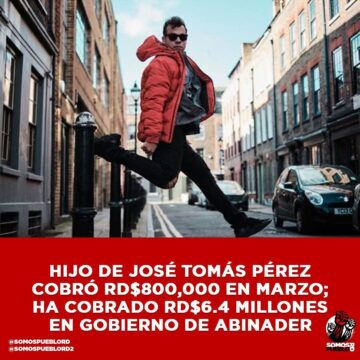Hijo de José Tomás Pérez, Somos Pueblo, 07 de Abril, 2021