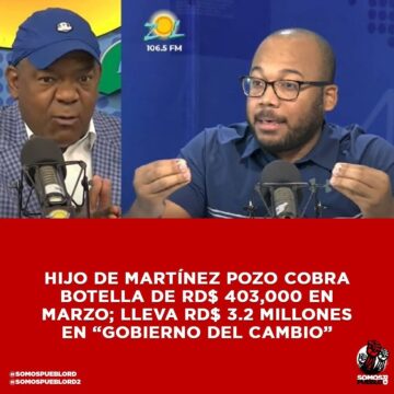 Hijo de Martínez Pozo, Somos Pueblo, 09 de Abril, 2021