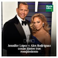 Jennifer López y Alex Rodríguez, Diario Libre, 26 de Abril, 2021