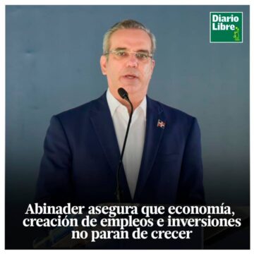 Luis Abinader, Diario Libre, 26 de Abril, 2021