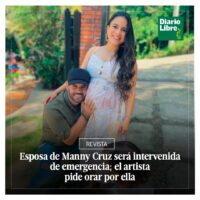Manny Cruz, Diario Libre, 13 de Abril, 2021