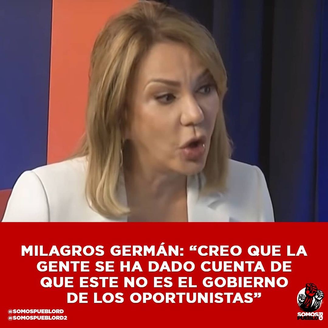 Milagros Germán, Somos Pueblo, 13 de Abril, 2021