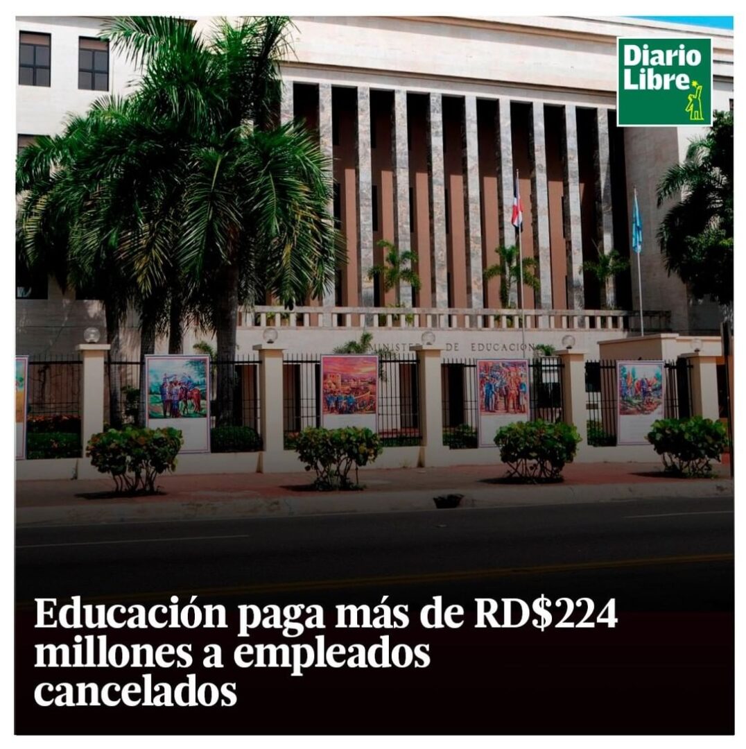 Ministerio de Educación, Diario Libre, 12 de Abril, 2021