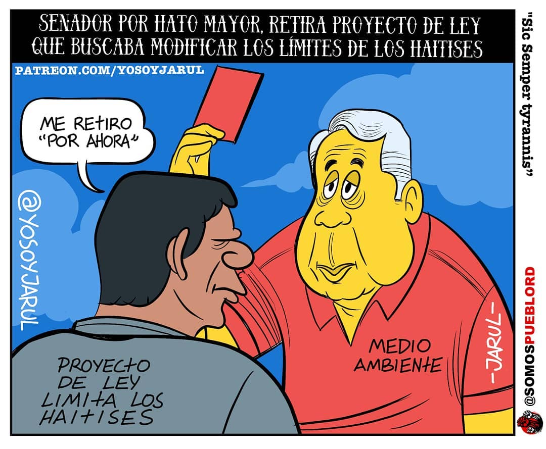Ni con los Haitises, ni con ningún otro Recurso Natural – Caricatura Jarúl – 17 de Abril, 2021